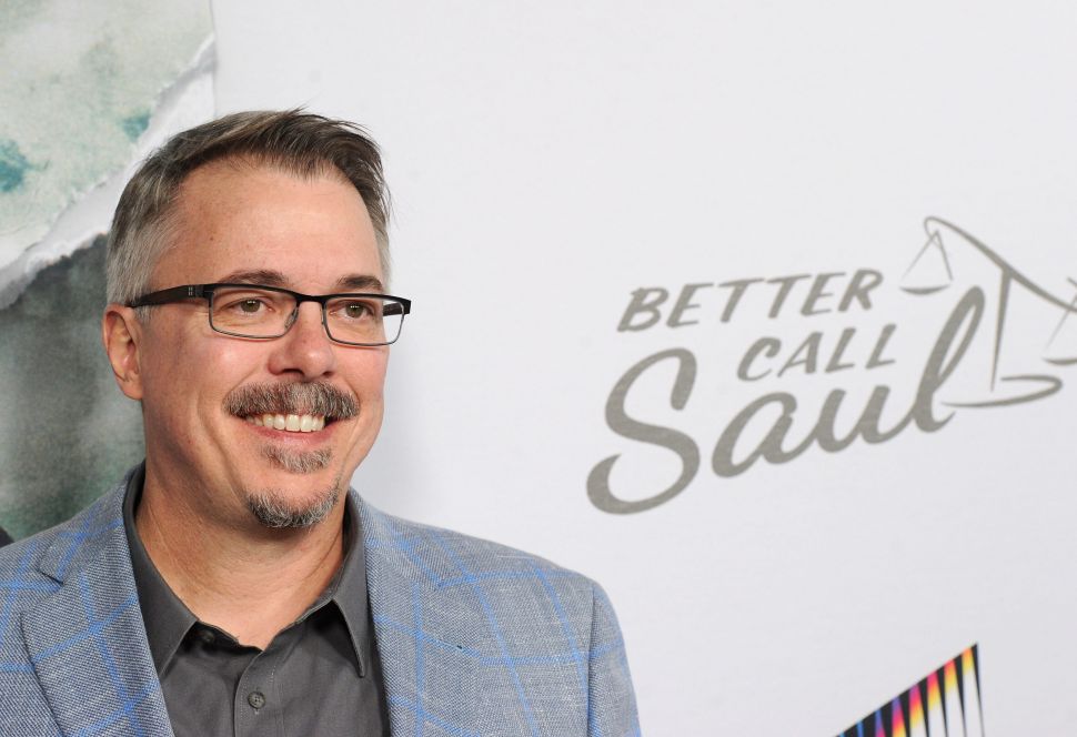Sony TV and Vince Gilligan Extend Overall Deal