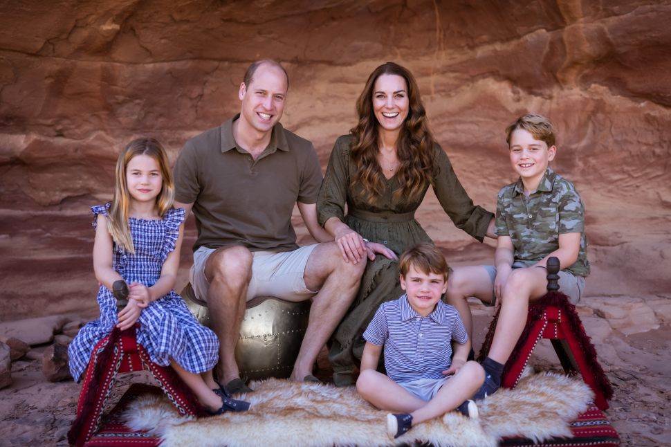 Prince William and Kate Middleton Shared the Most Adorable Family Christmas Card