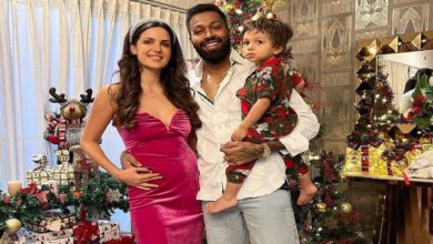 Photo of Hardik Pandya is going to become a father for the second time?  Fans are asking questions after seeing pictures of Christmas with wife Natasha Stankovic