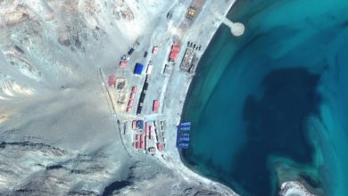 Photo of Helipad, boat and concrete construction… China re-established base near Pangong, satellite photos revealed