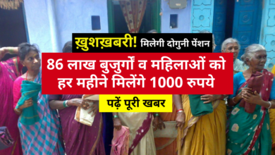 Photo of UP: 86 lakh elderly and women will get double pension from January 1, 1000 rupees will be available every month