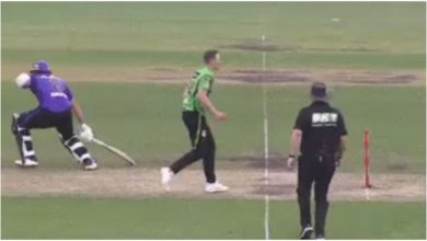 Photo of VIDEO: The batsman went on a foul to win the match, the umpire caught, the whole team got punishment