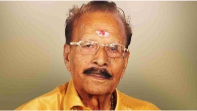 Photo of Veteran Malayalam actor GK Pillai passed away at the age of 97, was also serving in the army for 13 years