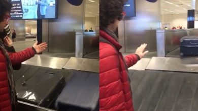 Photo of Video: The man showed some magic in the luggage section of the airport, people said – this turned out to be Harry Potter