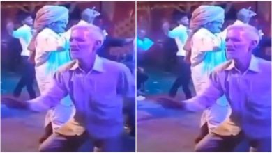 Photo of Viral: ‘Tau’ did a bang dance on the song ‘Saat Samandar Paar’, watching the video will say- ‘Bhai mauj kara di’