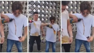 Photo of Viral: Users were surprised to see the waterproof T-shirt, people made funny comments after watching the video