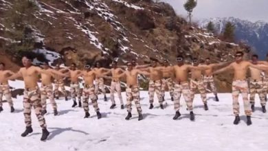 Photo of Army soldiers were seen exercising without wearing clothes in the icy cold, this video will fill your chest with enthusiasm