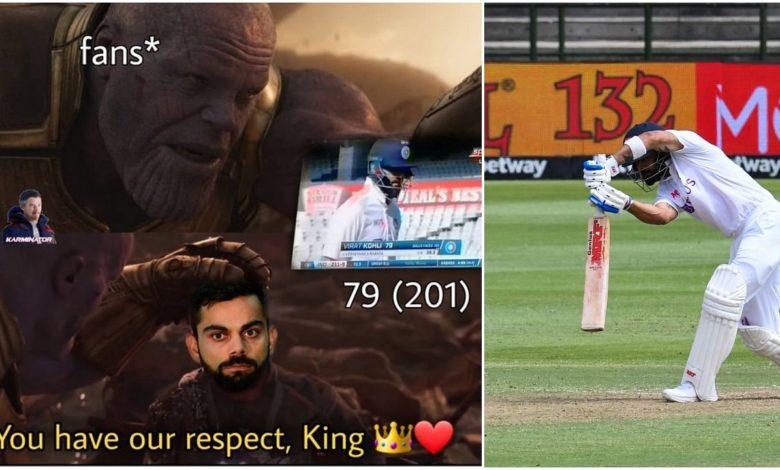 Converting weakness into strength, Kohli scored a half-century, fans expressed their happiness by making memes