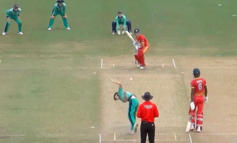 Earthquake shook the ground in ICC U-19 World Cup, strong tremors lasted for 20 seconds, yet the match continued, watch video