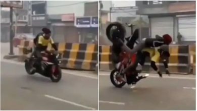 Photo of Funny: Stunt with girl had to be expensive, you will be missed watching Viral Video