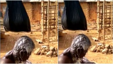 Photo of Man adopted this cool jugaad to take a shower, it will be fun watching VIDEO