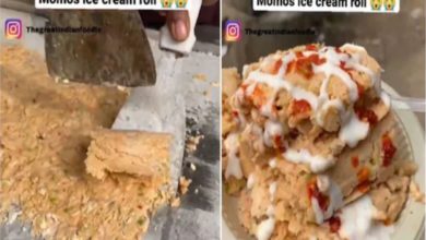 Photo of Momo ice cream rolls dominated the internet, people commented and asked- God is where are you