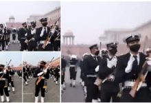Photo of Navy soldiers were seen dancing on Monica O My Darling Song, video went viral on social media