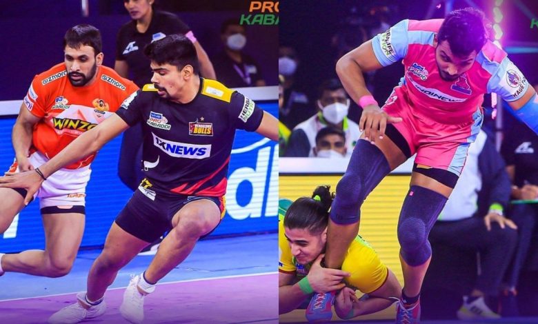 In the eighth season of Pro Kabaddi League, two matches were played on Friday.  In the first match, the team of Jaipur Pink Panthers was in front of the team of Patna Pirates.  In the second match, Bengaluru Bulls faced Gujarat Giants.  It was not a good day for Patna, but Bengaluru definitely won the first place in the points table by winning on the basis of their strong performance.  (Pic Credit PKL)