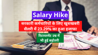 Photo of Salary Hike: Good news for government employees!  Salary increased by 23.29%, retirement age also increased