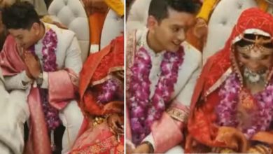 Photo of The groom showered love on her mother-in-law, then thus won the heart of the bride – watch video