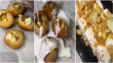 Photo of The person prepared IceCream Roll from Golgappa, watching the video, people said – ‘There is no place in Hell for this crime’