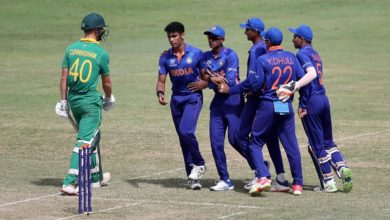 Photo of U19 World Cup: South Africa kneels in front of Vicky Oswal, Team India starts the campaign with victory