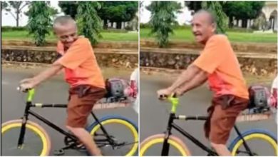 Photo of Uncle prepares Hi-Tech cycle through Jugaad, Tesla engineers will be stunned by watching the video