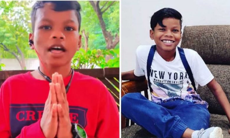 Video: Sahdev Dirdo came out for the first time after the accident, see what the 'Bachpan Ka Pyaar' fame said