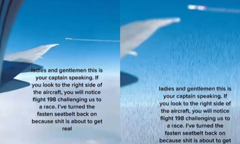 Viral: When two passenger planes started racing!  After watching the video people said – it has become fast and furious.