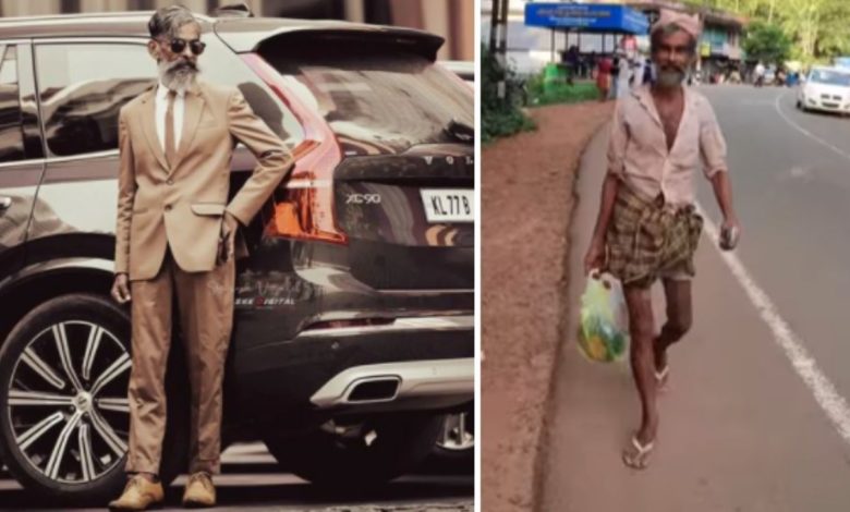 60 year old daily wage laborer became model, video created panic on social media