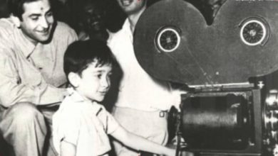 Photo of Pehchan Kaun: Do you recognize this small child sitting in front of Raj Kapoor in the director’s place, his daughters are superstars