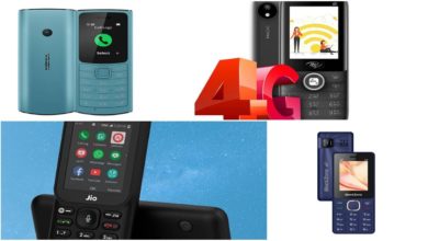 Photo of These 4 feature phones come with 4G support