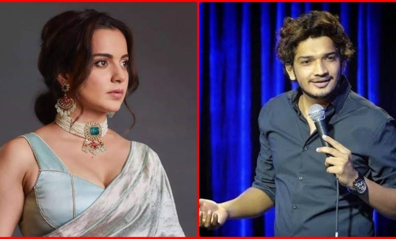 Tv9 Exclusive: Controversial comedian Munawwar Farooqui of Lock Up fame says Kangana Ranaut doesn't like her but her films are good