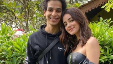 Photo of Ananya Panday reacts to her relationship, calls alleged boyfriend Ishaan Khattar ‘favourite co-artist’
