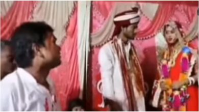 Photo of Bride’s lover reached during Jaimala, then seeing what happened, your laughter will be missed