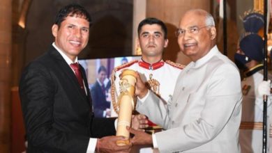 Photo of Devendra Jhajharia honored with Padma Bhushan, after receiving the award said – now have to win more medals