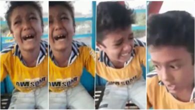 Photo of Funny: While swinging the swing, the child felt such fear, all the gods remembered in a moment…View Viral Video