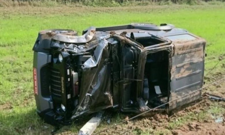 Mahindra Thar crashes during test drive, SUV gets 4-star safety rating