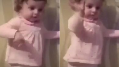 Photo of The little girl did a wonderful dance, watching the video will make you laugh and laugh