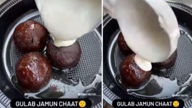 Photo of The vendor made ‘Gulab Jamun Chaat’, the public’s blood boiled after watching the video, said- Hell will not be lucky