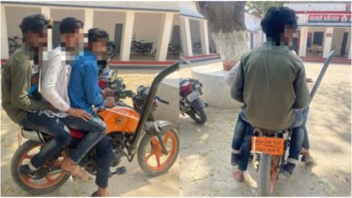 Photo of UP POLICE taught such a lesson to those who tampered with the number plate, the matter happened, people enjoyed seeing the viral picture