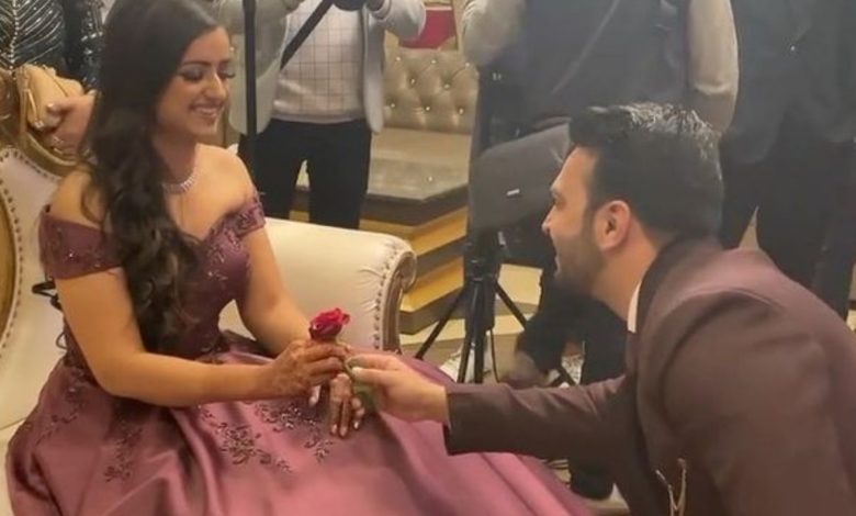 Viral: The groom surprised the bride with his surprise dance, watch this cute video too