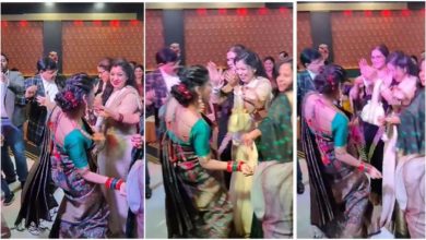Photo of Viral: The woman danced fiercely in the wedding, people were crazy after seeing the unique style of dance on the floor