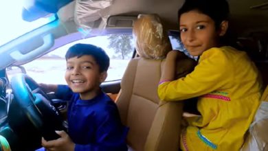 Photo of An 8-year-old boy was seen driving a Toyota Fortuner in Pakistan, the people of India got angry after watching the viral video