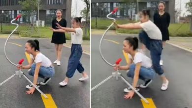 Photo of Girls Stunt Video: Girls showed such amazing feat, watching the video, the public said – it cannot be from this planet