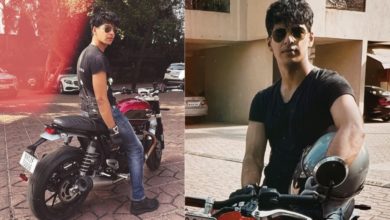 Photo of New Bike: Ishaan Khattar bought a Triumph Bonneville Speed ​​Twin bike worth Rs 13 lakh, brother Shahid Kapoor gifted him a helmet