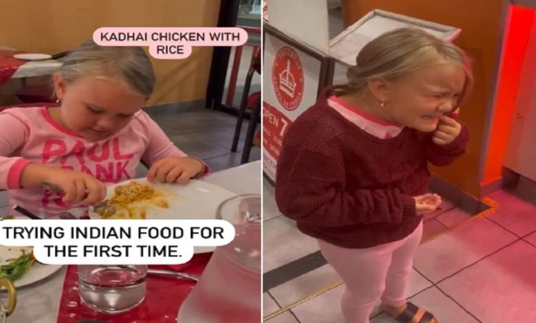 Video: Australian girl tasted 'Indian food' for the first time, then finally gave a wonderful reaction after eating fennel