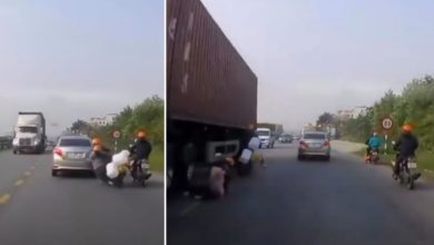 Photo of Viral Video: The mother saved her son from coming under the truck, the soul will tremble after watching the video of the accident!
