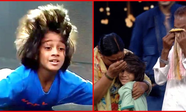 Dance Deewane Jr: His grandfather sells bananas on the way to teach dance to his grandson Aditya, got a unique surprise on the stage of Dance Deewane