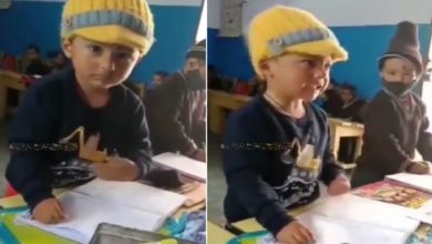 Photo of Funny Video: In class, the child showed fierce anger on the teacher, gave a stellar answer to the question