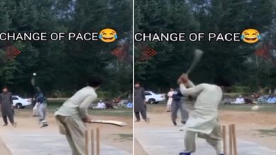 Photo of Funny Video: You would hardly have seen such bowling, confused batsman got bowled in a jiffy