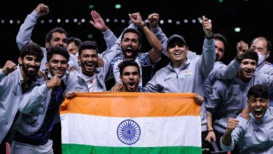 Photo of Indian team reached the final of Thomas Cup, HS Prannoy again became a hero, did a historic feat for the first time in 73 years