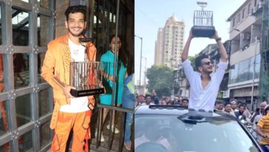 Photo of Lock Upp Winner: Munavwar Farooqui reached Dongri after winning the show, people warmly welcomed him, watch video