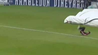 Photo of VIDEO: The player went across the boundary in catching the ball, yet the batsman was out, did not see such a catch!
